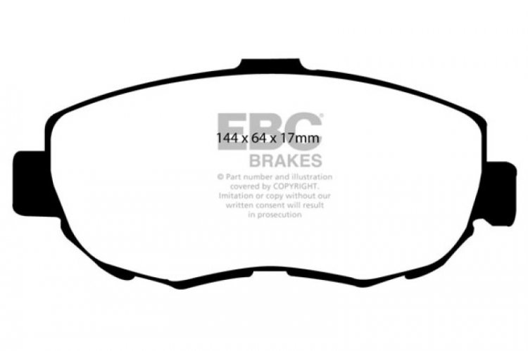 (image for) EBC 93-97 Lexus GS300 3.0 Redstuff Front Brake Pads