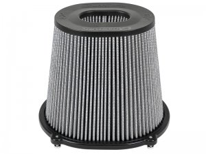 (image for) aFe Quantum Pro DRY S Air Filter Inverted Top - 5in Flange x 8in Height - Dry PDS