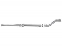 (image for) aFe MACH Force-Xp 2-1/2in 409 Stainless Steel Mid-Pipe w/Resonator Delete 18+ Jeep Wrangler JL 3.6L