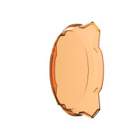 (image for) KC HiLiTES 6in. Hard Shield/Cover for Gravity Pro6 LED Lights (Single) - Amber