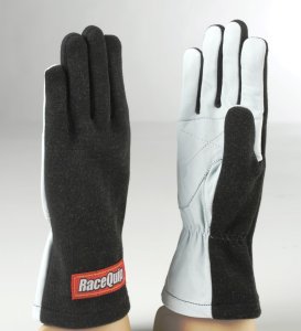 (image for) RaceQuip Black Basic Race Glove - X-Large