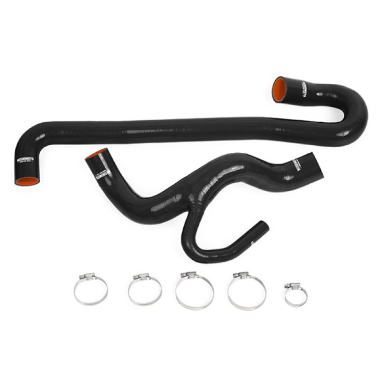 (image for) Mishimoto 12+ Jeep Grand Cherokee SRT8 6.4L V8 Black Silicone Radiator Hose Kit