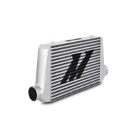 (image for) Mishimoto Universal Silver G Line Bar & Plate Intercooler Overall Size: 24.5x11.75x3 Core Size: 17.5