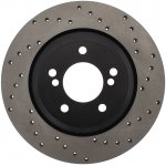 (image for) StopTech 01-07 BMW M3 (E46) / 00-04 M5 (E39) Drilled Left Rear Rotor
