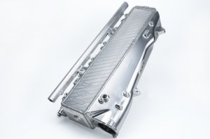 (image for) CSF Toyota A90/A91 Supra/ BMW G-Series B58 Charge-Air Cooler Manifold- Machined Billet Aluminum