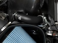 (image for) aFe BladeRunner 3in & 3-1/2in AL Hot and Cold Charge Pipe Kit Black RAM Diesel Trucks 25-26 L6-6.7L