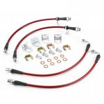 (image for) Power Stop 08-14 Cadillac Escalade Front & Rear Stainless Steel Brake Hose Kit