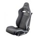 (image for) Sparco Seat SPX Leather/Alcantara Black - Left