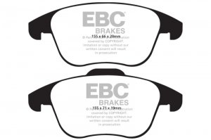 (image for) EBC 15 and up Audi Q3 2.0 Turbo Yellowstuff Front Brake Pads
