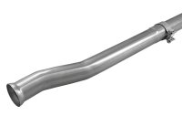 (image for) aFe MACH Force-Xp 2-1/2in 409 Stainless Steel Mid-Pipe w/Resonator Delete 18+ Jeep Wrangler JL 3.6L