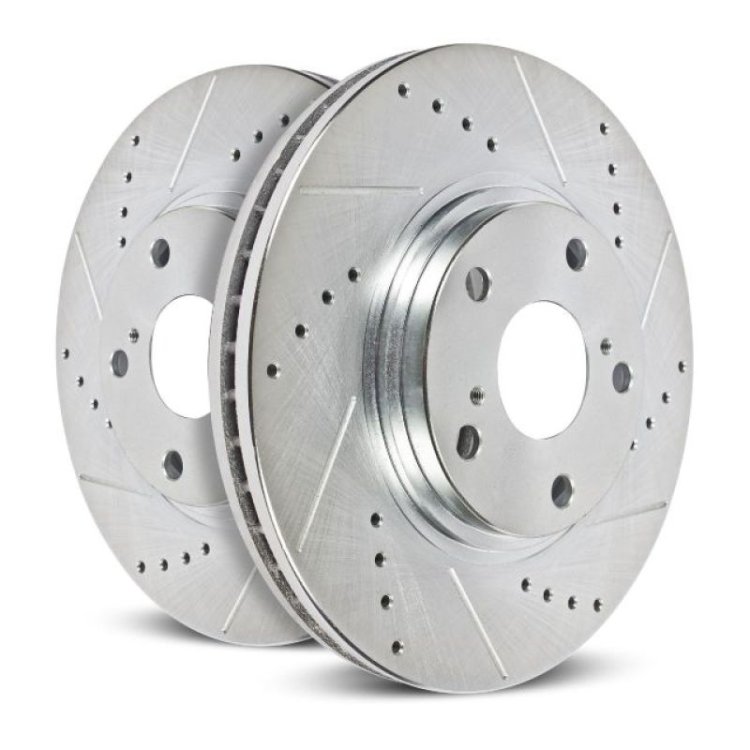 (image for) Power Stop 11-20 GMC Sierra 3500 HD Rear Right Evolution Drilled & Slotted Rotor