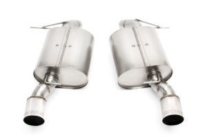 (image for) Dinan 07-11 BMW 335i/335xi (E90) Free Flow Axleback Exhaust System - Polished Tips