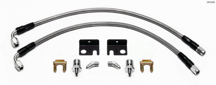 (image for) Wilwood Flexline Kit 00-04 PT Cruiser/Neon SRT/4 w/ Forged Dynalite Caliper