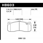 (image for) Hawk BMW 135i HP+ Street Front Brake Pads