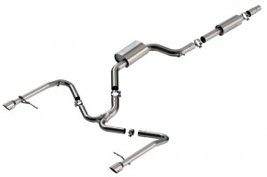 (image for) Borla 19-21 VW GLI 2.0L S-Type 3.5in x 5.5in Tip Cat-Back Exhaust