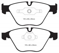 (image for) EBC 11+ BMW Z4 3.0 Twin Turbo iS (E89) Redstuff Front Brake Pads