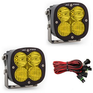 (image for) Baja Designs XL Pro Series Driving Combo Pattern Pair LED Light Pods - Amber