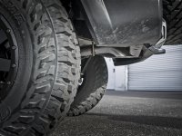(image for) aFe MACH Force-Xp Axle-Back Exhaust System w/NoTip 18-20 Jeep Wrangler L4-2.0T / V6-3.6L