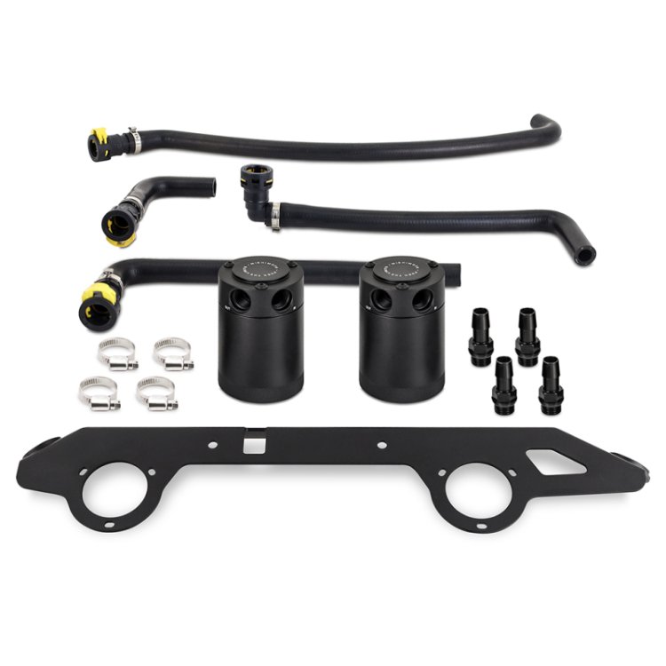 (image for) Mishimoto 2023+ Ford Bronco 2.7L Baffled Oil Catch Can System