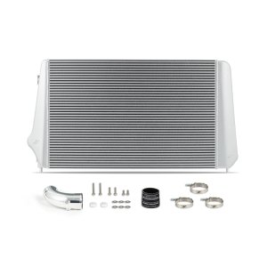 (image for) Mishimoto 17-19 GM 6.6L L5P Duramax Intercooler - Silver
