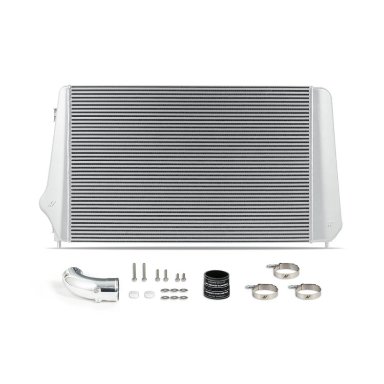 (image for) Mishimoto 17-19 GM 6.6L L5P Duramax Intercooler - Silver