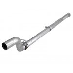 (image for) aFe MACH Force-Xp 2-1/2in 409 Stainless Steel Mid-Pipe w/Resonator Delete 18+ Jeep Wrangler JL 3.6L