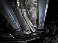 (image for) aFe Twisted Steel 2in Stainless Steel Loop Delete Down-Pipe 2018+ Jeep Wrangler (JL) V6 3.6L