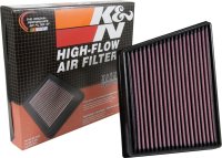(image for) K&N 2015 Jaguar F-Pace V6-3.0L F/I Left Side Replacement Drop In Air Filter