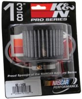 (image for) K&N 1.375in Flange ID x 3in OD x 2.5in H Rubber Base Crankcase Vent Filter