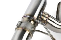 (image for) Dinan 19-26 BMW 330i (G20)/21-26 BMW 430i (G22) Valved Axleback Exhaust System - Black Tips