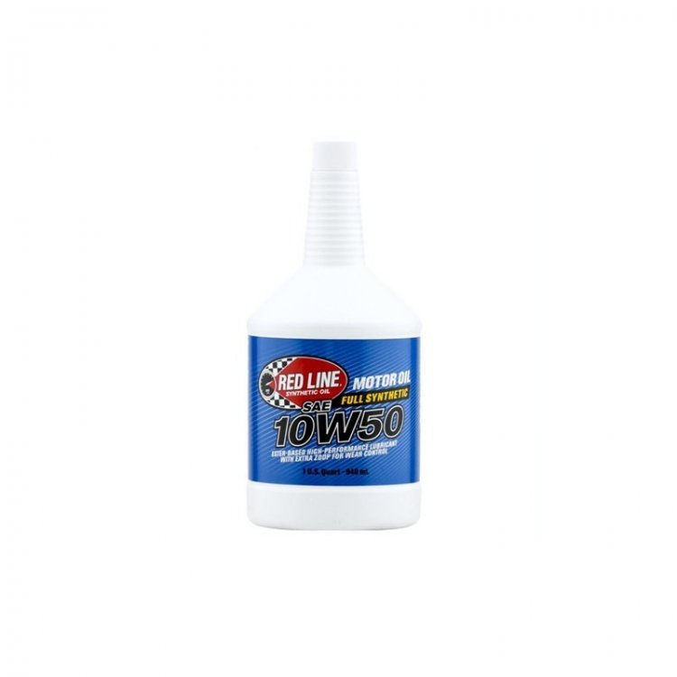 (image for) Red Line 10W50 Motor Oil - Quart