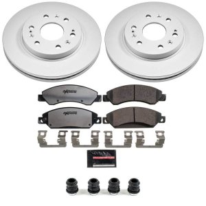(image for) Power Stop 07-08 Cadillac Escalade Front Z36 Coated Truck & Tow Brake Kit