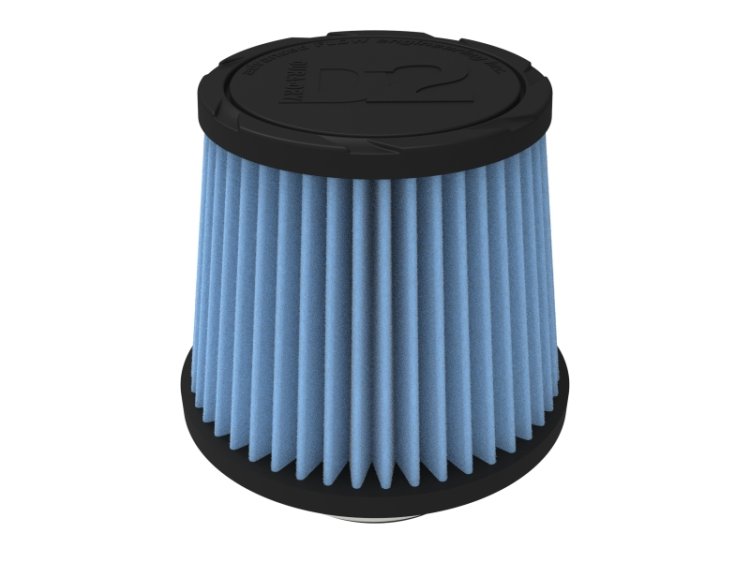 (image for) aFe POWER Universal Clamp-On Air Filter w D2 Dura-Dry Media 2-3/4in F x 6in B x 4-3/4in T x 5inH