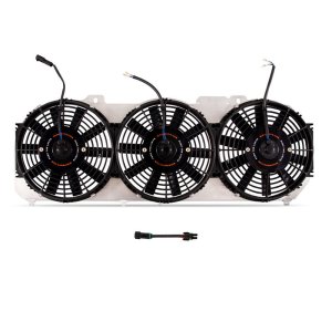 (image for) Mishimoto 89-01 Jeep Cherokee XJ 4.0L Performance Aluminum Fan Shroud w/ Controller