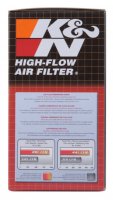 (image for) K&N Custom Racing Assembly - Round Tapered - Red 1.656in Neck Flange - 2.25in Over Height