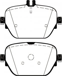 (image for) EBC 2019+ Mercedes-Benz CLS53 AMG (C257) 3.0L Turbo Redstuff Rear Brake Pads