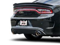 (image for) Borla 15-16 Dodge Charger Hellcat 6.2L V8 ATAK Catback Exhaust w/ Valves No Tips Factory Valance