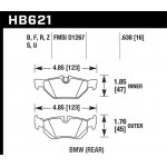 (image for) Hawk 08-11 BMW 128i / 10 BMW 323i / 07-11 BMW 328i / 07-11 BMW 328XI DTC-70 Race Rear Brake Pads