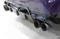(image for) Dinan 23-26 BMW M240i/M240i xDrive (G42) Valved Axleback Exhaust System - Black Tips