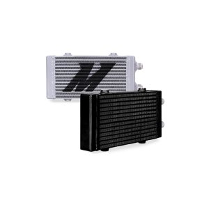 (image for) Mishimoto Universal Small Bar and Plate Dual Pass Black Oil Cooler