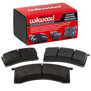 (image for) Wilwood 6812-45 DPS 500 THK 3 Hole Axle Set - High-Temperature Racing Pads