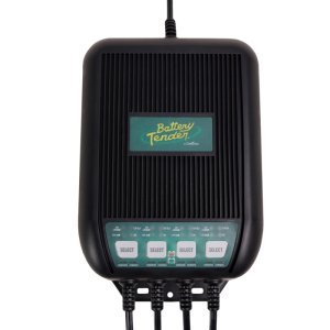 (image for) Battery Tender 4 Bank 12 Amp On-Board Marine Battery Charger