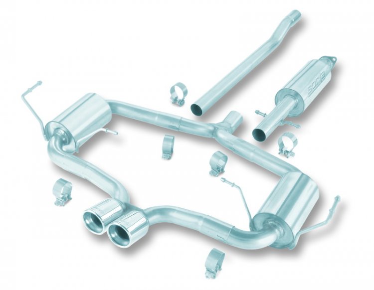 (image for) Borla 04-06 Mini Cooper S (Incl. Convertible) Aggressive Cat-back