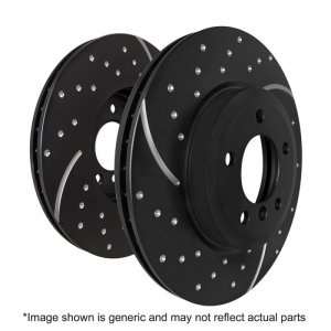 (image for) EBC 86-89 Mazda RX7 2.4 (1.3 Rotary)(Vented Rear Rotors) GD Sport Front Rotors