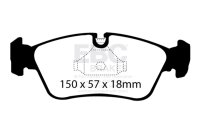 (image for) EBC 99-02 BMW Z3 Bluestuff Front Brake Pads