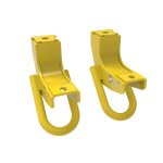 (image for) aFe Toyota Tundra 2022 V6-3.5L (tt) Front Tow Hook Yellow