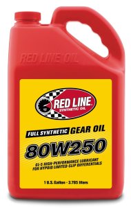 (image for) Red Line 80W250 GL-5 Gear Oil - Gallon