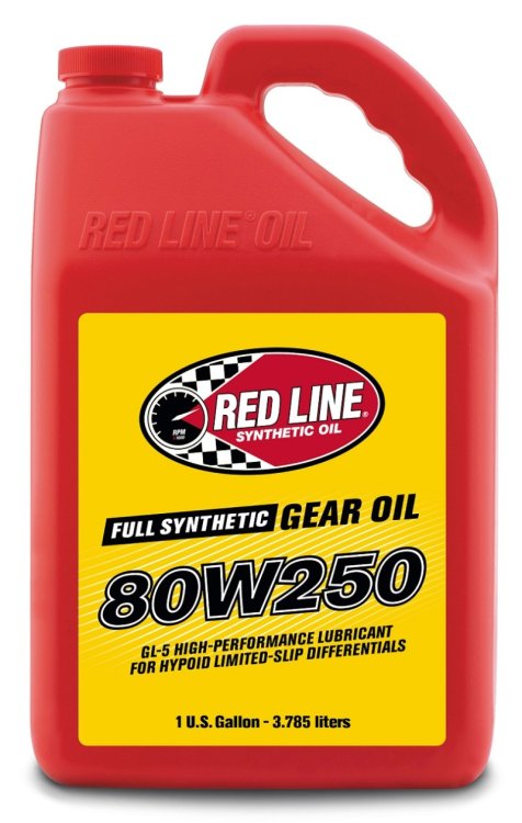 (image for) Red Line 80W250 GL-5 Gear Oil - Gallon