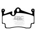 (image for) EBC 09-12 Porsche Boxster (Cast Iron Rotors only) 2.9 Bluestuff Rear Brake Pads