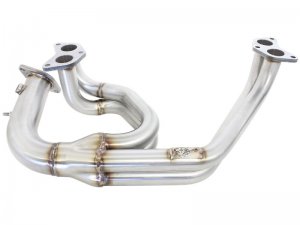 (image for) aFe Power Twisted Steel Long Tube Header 02-19 Subaru Impreza WRX/STI/Legacy (Unequal Length)